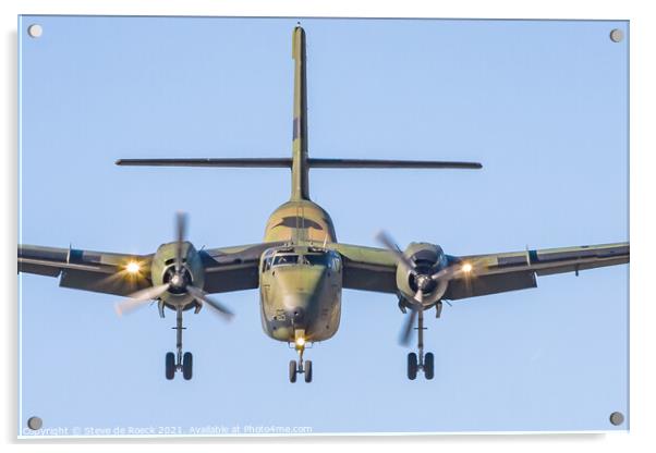 de Havilland DHC-4 Caribou Acrylic by Steve de Roeck
