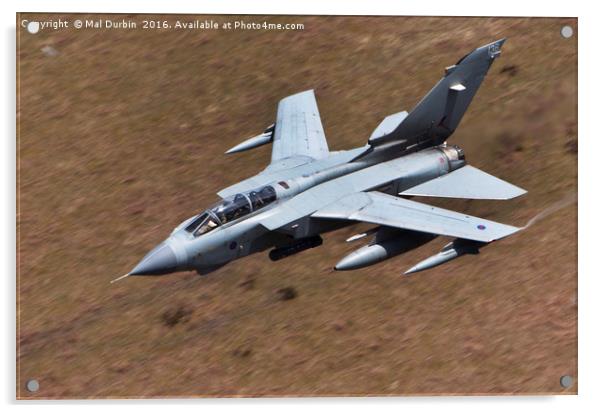 Tornado GR4 Low Level Acrylic by Mal Durbin