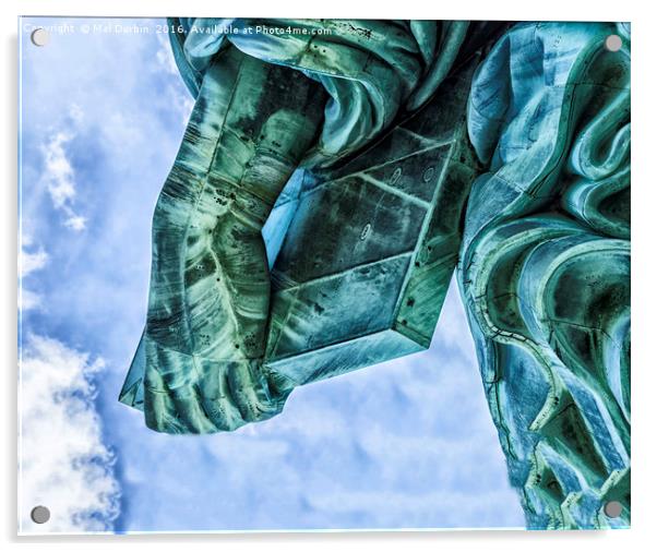 Lady Liberty Acrylic by Mal Durbin