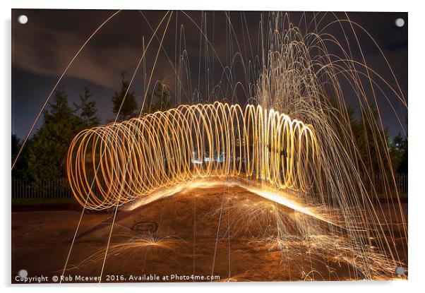 The Slinky Acrylic by Rob Mcewen