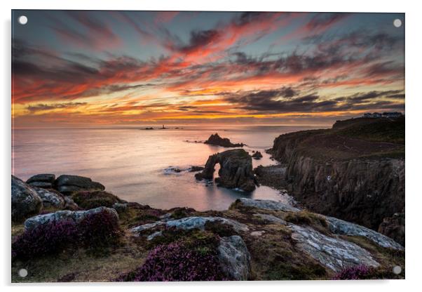 Divine display at Land's End Acrylic by Michael Brookes