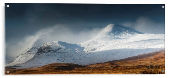Winter in Glencoe Acrylic by George Robertson