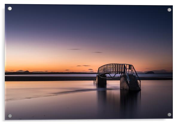 Bridge to Nowhere, Belhaven Bay  Acrylic by George Robertson