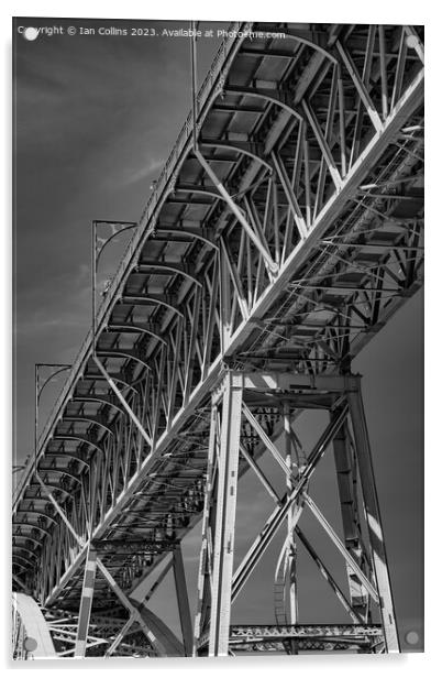 Dom Luis I Bridge, Porto Acrylic by Ian Collins