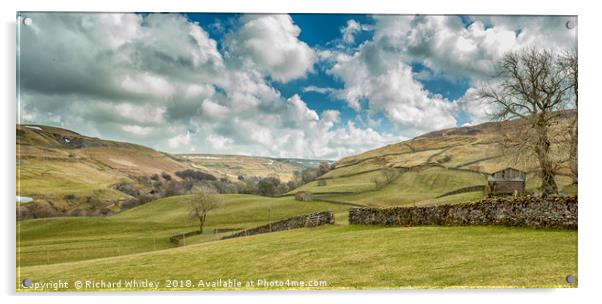 Keld Barns Acrylic by Richard Whitley