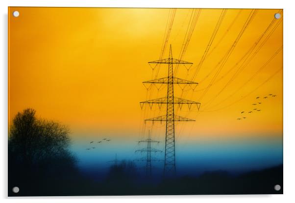Power giant Acrylic by Dagmar Giers