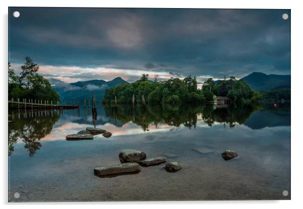 Derwent Isle Acrylic by Paul Andrews