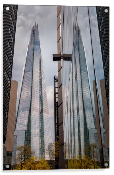 Shard Reflections Acrylic by Paul Andrews