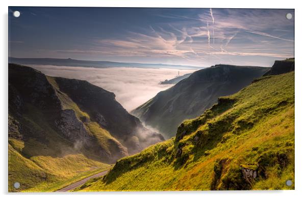 Hope Valley Inversion Acrylic by Paul Andrews