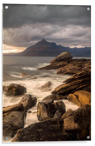 Elgol Acrylic by Paul Andrews