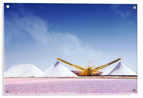 Salt of the Earth Acrylic by Kasia Design