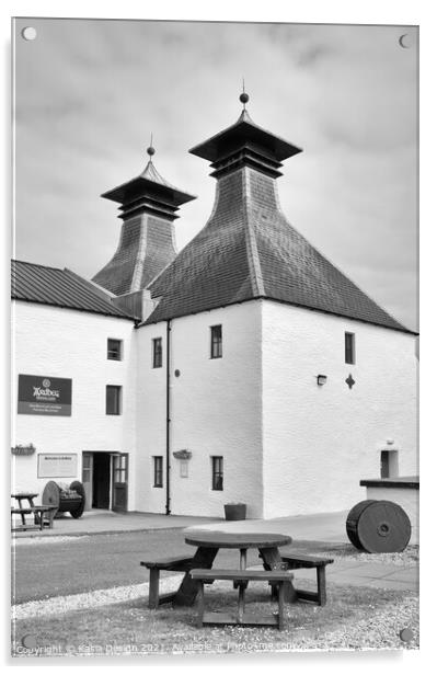 Welcome to Ardbeg Distillery, Islay, Scotland Acrylic by Kasia Design
