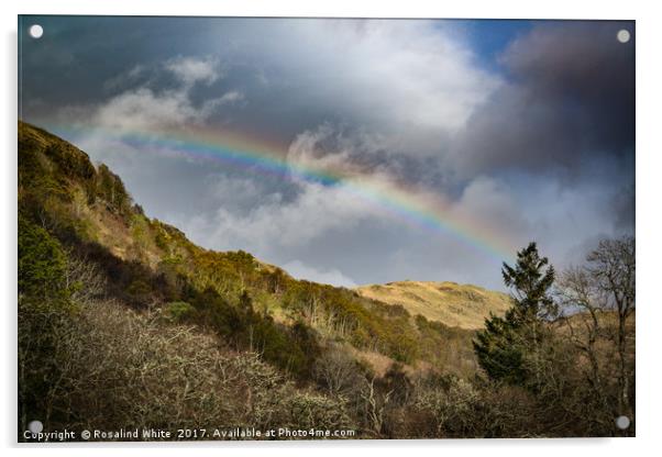 Highlands Rainbow Acrylic by Rosalind White