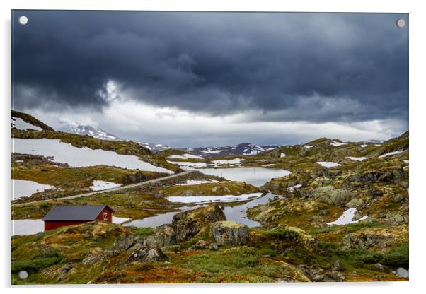 National park Jotunheimen in Sweden Acrylic by Hamperium Photography