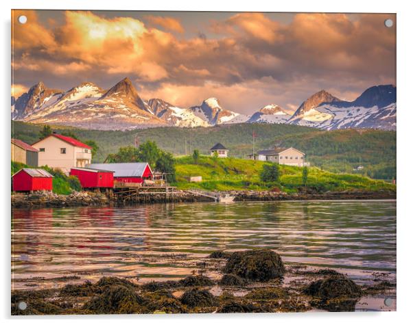 Salstraumen Bodø Norway Acrylic by Hamperium Photography