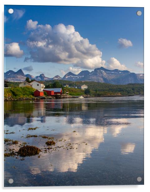 Saltstraumen Norway Acrylic by Hamperium Photography