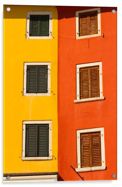 The wall and the window, mediterranian architectur Acrylic by Tartalja 
