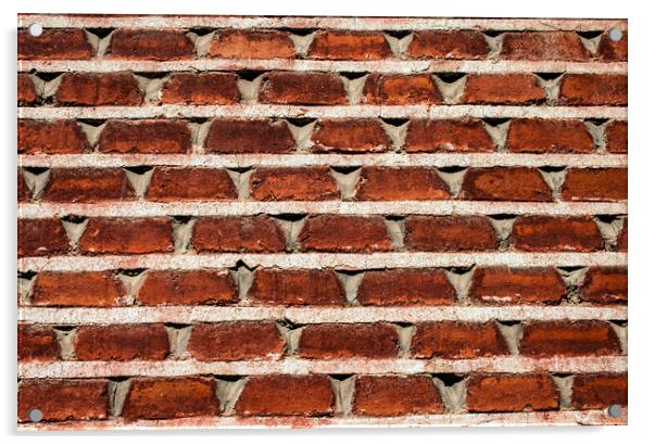 Ancient brick wall Acrylic by Igor Krylov