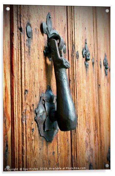 Old Knocker Acrylic by Igor Krylov