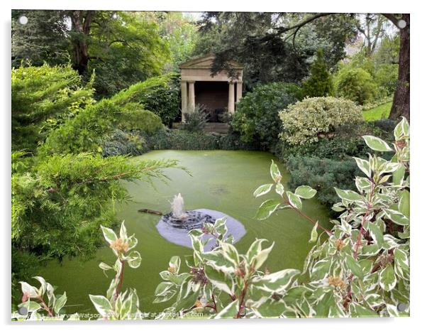 The secret garden  Acrylic by Harvey Watson