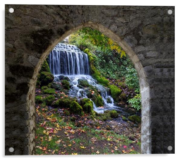 Waterfall Acrylic by Henry Horton