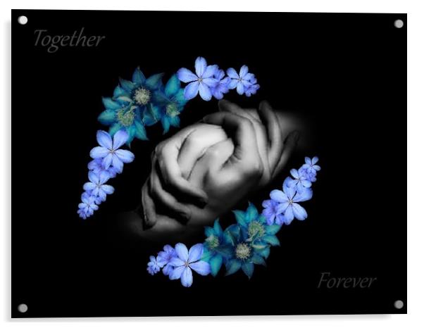 "Together Forever" Acrylic by Henry Horton