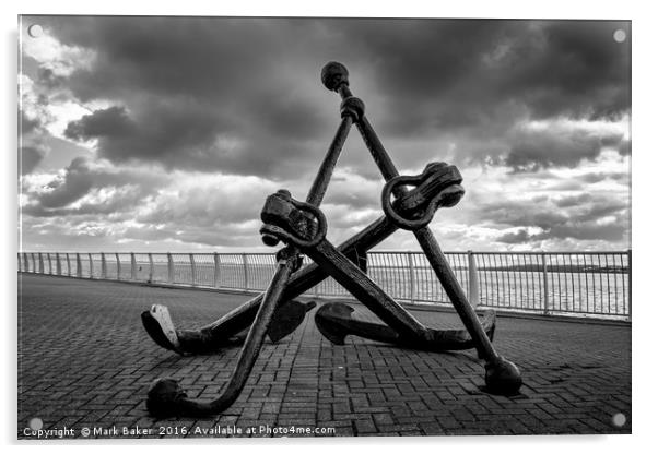 Anchors Acrylic by Mark Baker