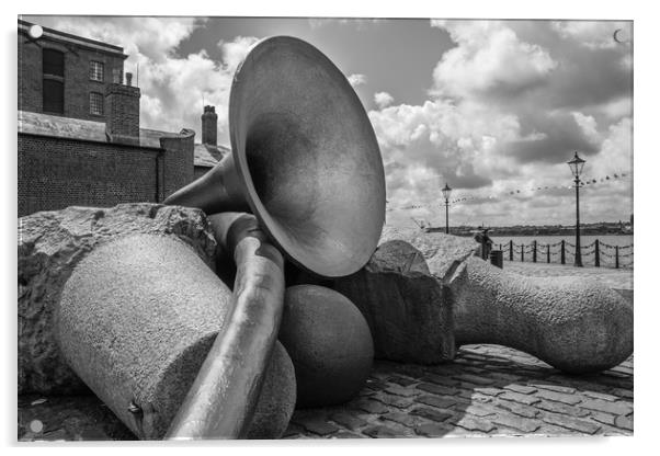Big Horn Acrylic by Mark Baker