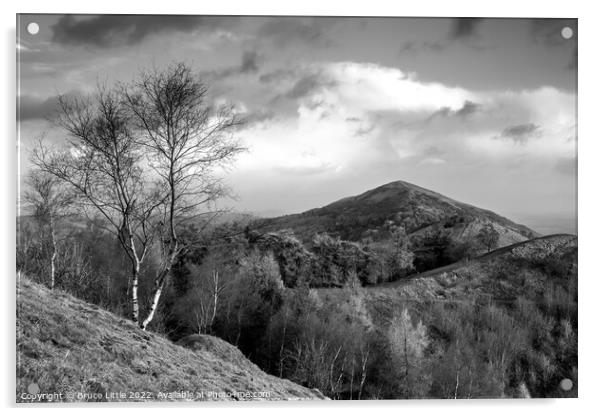 Malverns Ridge Acrylic by Bruce Little