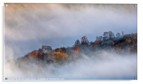 Out of the fog Acrylic by Bruce Little