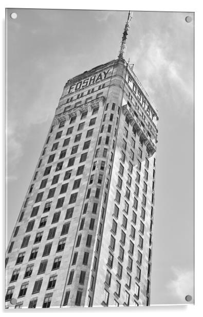 Foshay Tower, Minneapolis Acrylic by Jim Hughes
