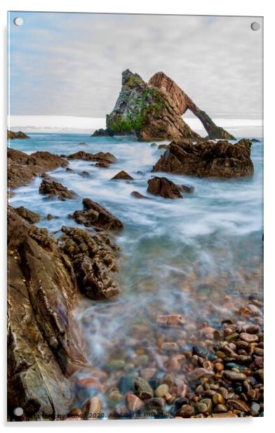 Bow Fiddle Rock Acrylic by Tony Bishop