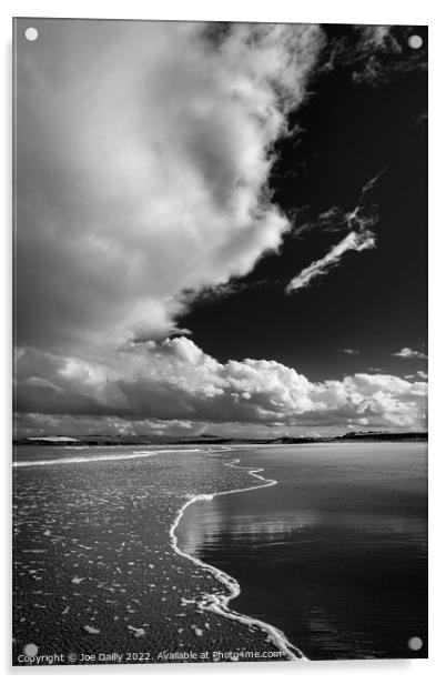 Dramatic Skies over Lunanbay Acrylic by Joe Dailly