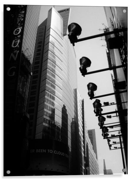 New York Morning    Acrylic by Emma Roberts