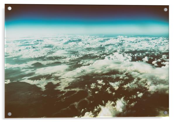Earth Photo From 10.000m (32.000 feet) Above Groun Acrylic by Radu Bercan