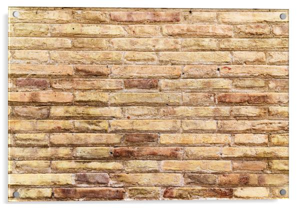 Brick Wall Texture Acrylic by Radu Bercan