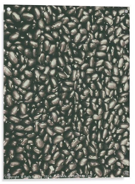 Group Of Black Beans Acrylic by Radu Bercan