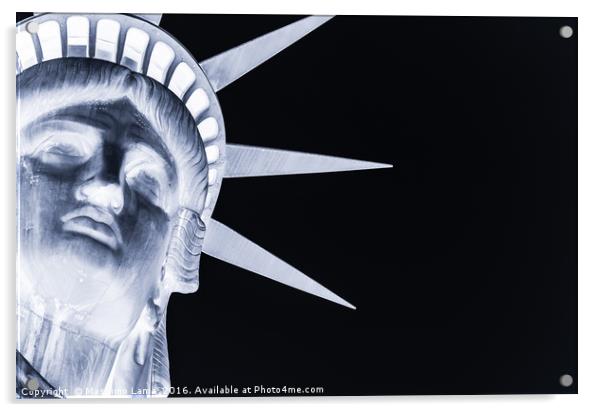 Statue of liberty Acrylic by Massimo Lama