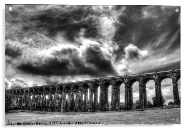 Ouse Valley Viaduct Acrylic by Julian Paynter