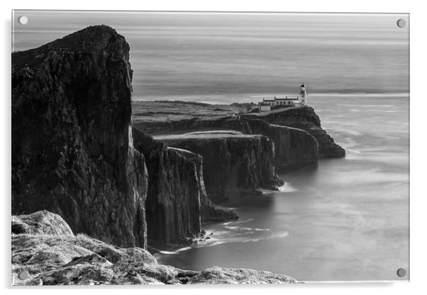 Neist Point, Isle of Skye Acrylic by Eric Pearce AWPF