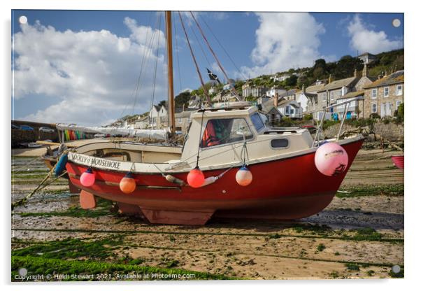 Dolly of Mousehole Acrylic by Heidi Stewart