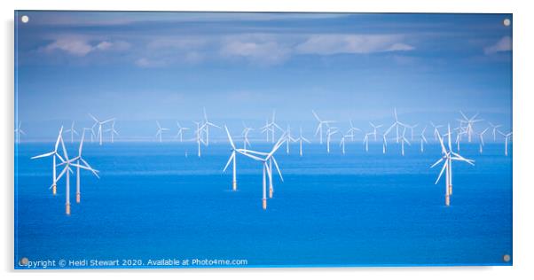 Wind Power Acrylic by Heidi Stewart