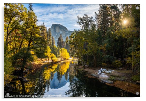 Yosemite Awakening Acrylic by Jamie Pham