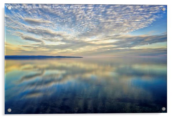 Sea and Sky Acrylic by Colin Woods