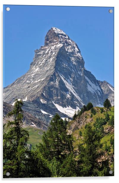 Matterhorn in Wallis Acrylic by Arterra 