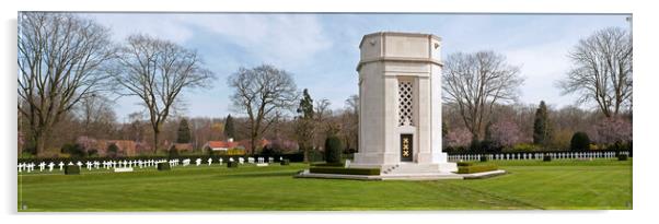 Flanders Field American Cemetery and Memorial Acrylic by Arterra 