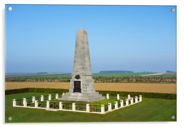 1st Australian Division Memorial at Pozières Acrylic by Arterra 