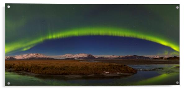 Northern Lights in Iceland Acrylic by Arterra 