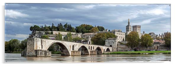 Pont d'Avignon Acrylic by Arterra 