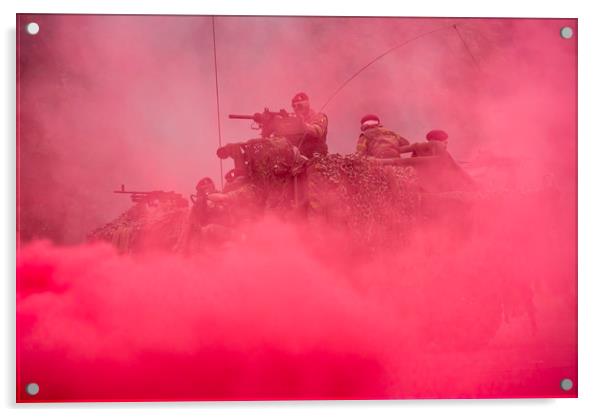 Para-Commandos Fighting Acrylic by Arterra 